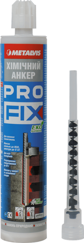 Хімічний анкер METALVIS PROFIX 410 мл